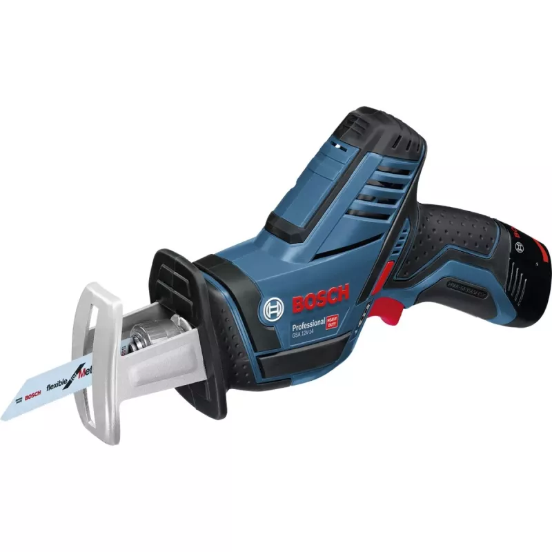 Zestaw 5 narzędzi Bosch Power Tools 12V GOP + GSR + GDR + GSA + GLI (Niebieski, 3x akumulator Li-Ion 2.0 Ah)