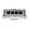 Ubiquiti NanoSwitch N-SW - Niezarządzalny zewnętrzny przełącznik Gigabit PoE - 4 porty