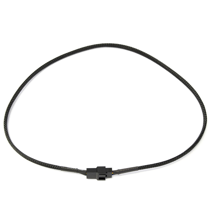 Watercool 4-Pin PWM Extension Cable, Black - 30cm