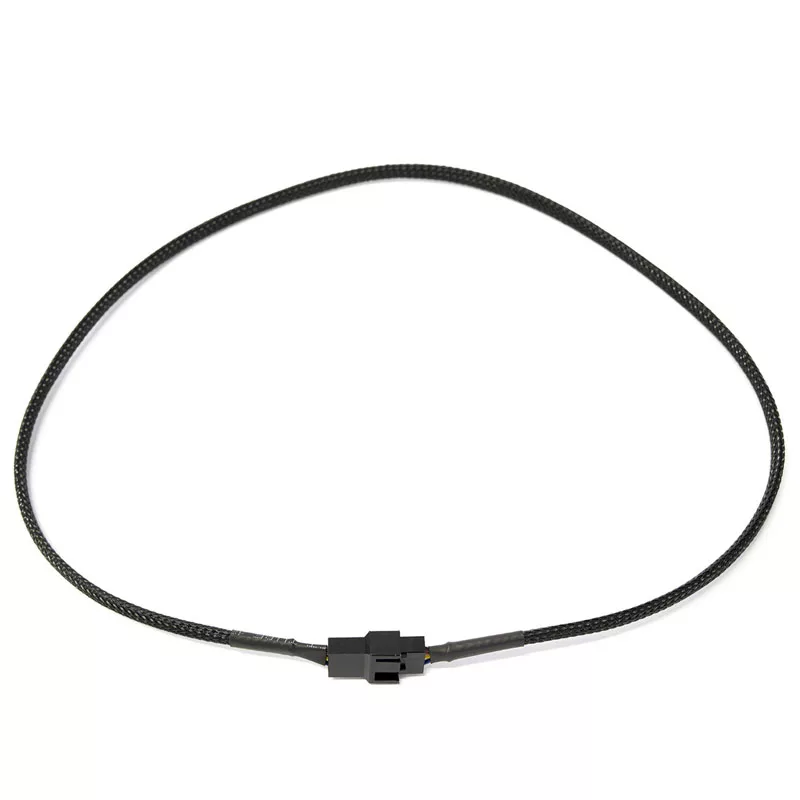 Watercool 4-Pin PWM Extension Cable, Black - 30cm