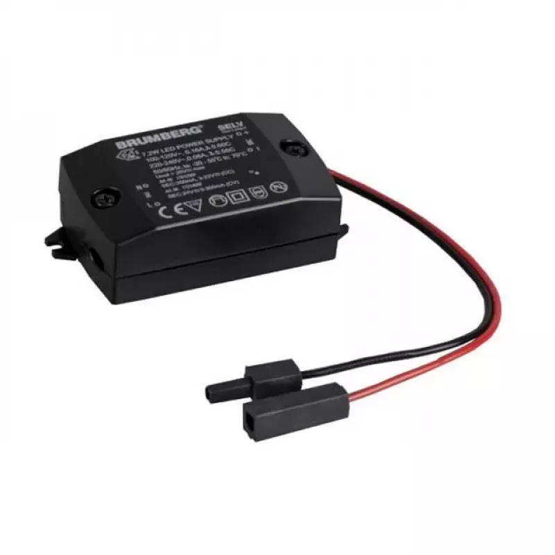 Brumberg 17662000 LED Constant Current Driver 7.2W 350mA 230V Czarny