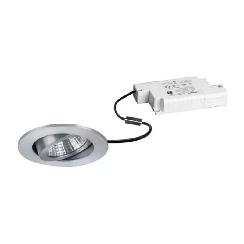 BRUMBERG DAMITA LED Recessed Spotlight Set Round Aluminium 6W 230V IP65 Swiveling Phase-Dimmable 3000K