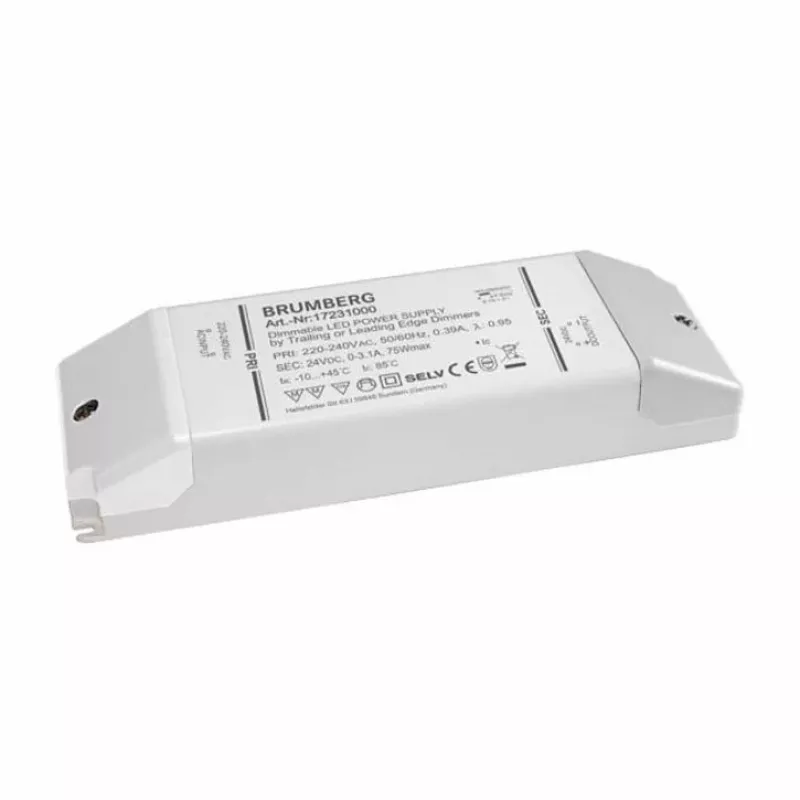 Brumberg 17231000 Zasilacz LED 75W 24V DC Biały