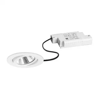Brumberg 39363173 BB03 Okrągły Wpuszczany Reflektor LED Biały 6W 230V Ściemnialny Faza-Cut Obrót