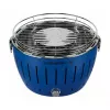 LotusGrill G280 U Blue Przenośny Grill Węglowy z Technologią Bez Dymu