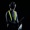 EasyPix StreetGlow L/XL LED Safety Vest dla Dorosłych - Ładowalny, 3 Tryby, Czarny