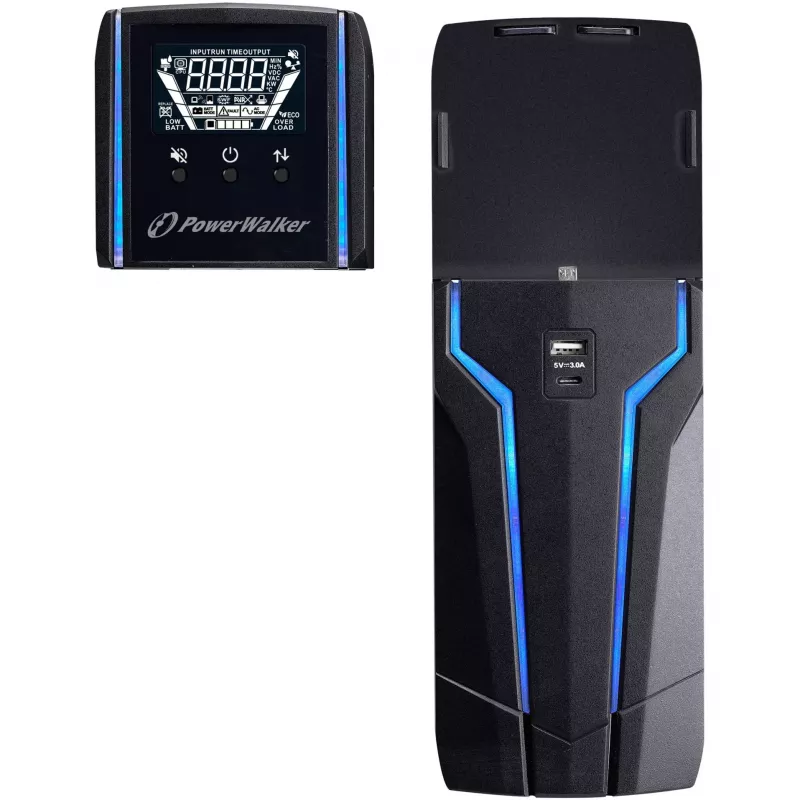 Bluewalker PowerWalker VI 1000 GXB IEC UPS 1000VA/600W Line-Interactive Tower
