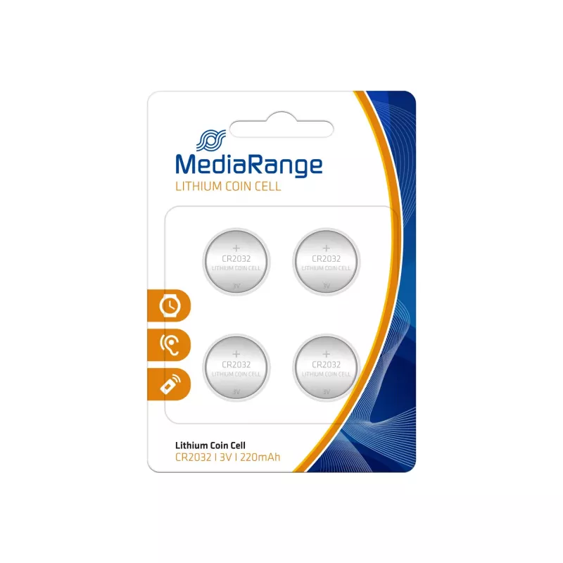 MEDIARANGE MRBAT132 CR2032 3V Litowa Bateria Guzikowa (4 szt.)