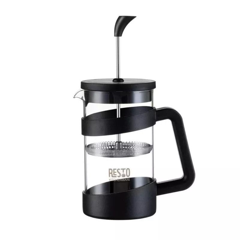 RESTO French Press 600ml ze stali nierdzewnej i szkła borokrzemianowego