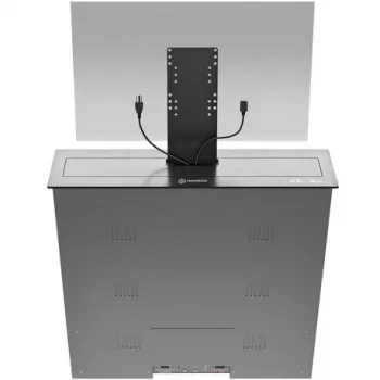 Podstawka pod monitor ONKRON z szufladą, do 24 inch, czarna, NWSSC24-B