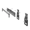 AG Neovo WMK-05 Stały uchwyt ścienny do wyświetlaczy 15 inch-86 inch, VESA 75x75 do 600x400, czarny