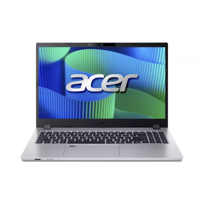 Acer TravelMate TMP215-55-TCO-3817 15,6 cala WUXGA Intel Core 3 100U 16 GB 512 GB SSD Intel Iris Xe Graphics Windows 11 Pro Szary Klawiatura angielska podświetlana