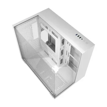 DARKFLASH TH285M White Mid-Tower Computer Case with Tempered Glass