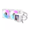 Darkflash DV240S White 240mm All-in-One Liquid CPU Cooler with ARGB Lighting