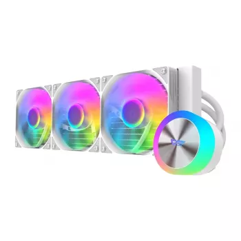 Darkflash DG360 CPU Cooler (White) - 360mm AIO Liquid Cooler z ARGB
