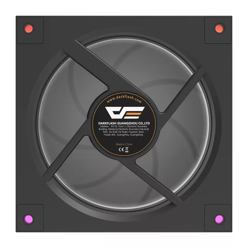 DarkFlash DM20 LINE Wentylator Obudowy (Czarny)
