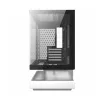 Darkflash F1 Mid Tower Computer Case White + 6 ARGB Fans