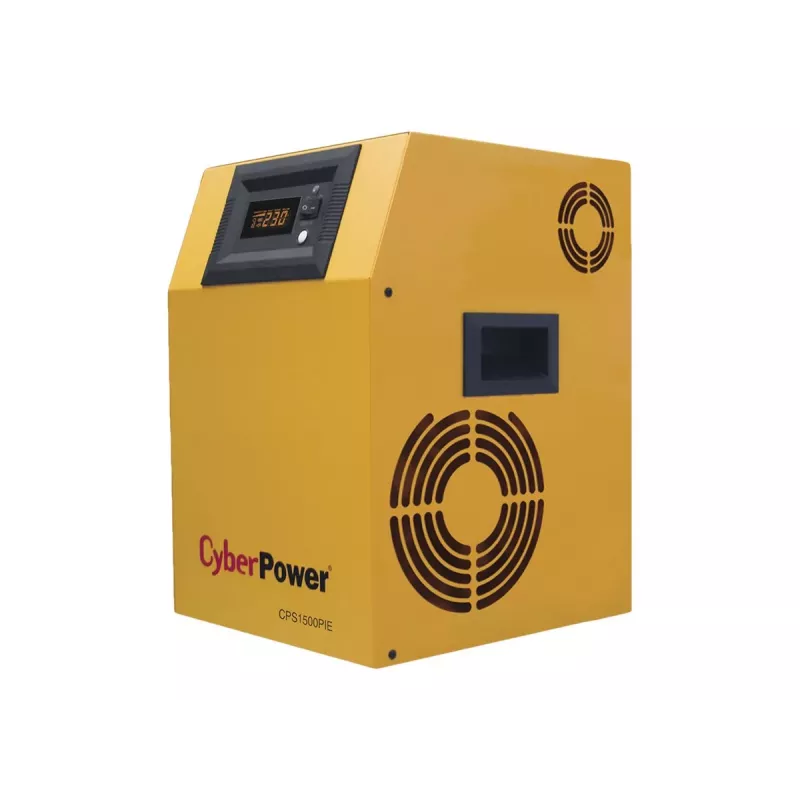 CyberPower CPS1500PIE Zasilacz awaryjny (UPS) Double-Conversion (Online) 1.5 kVA 1050 W 3 gniazda AC