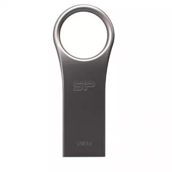 Silicon Power Jewel J80 128 GB USB 3.0 Flash Drive Silver