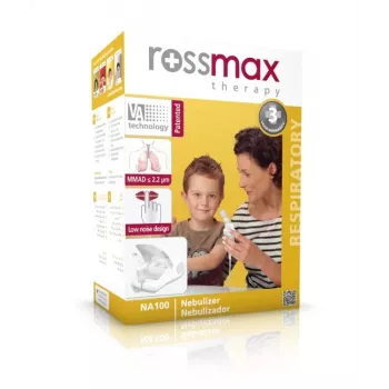 ROSSMAX Piston Nebulizer NA100 - Kompresorowy nebulizator dla dorosłych i dzieci