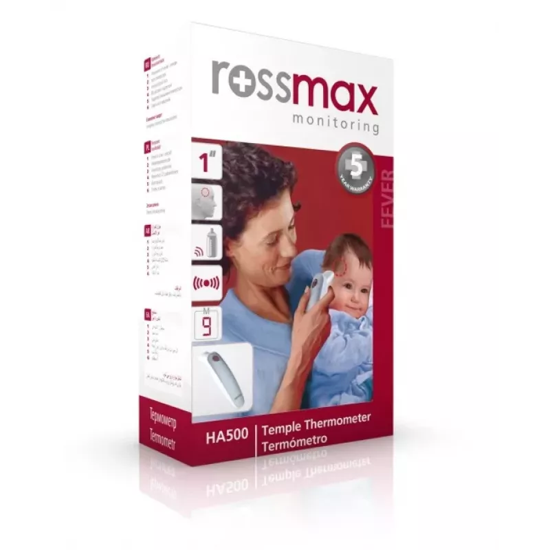 ROSSMAX Bezdotykowy Termometr Skroniowy HA500