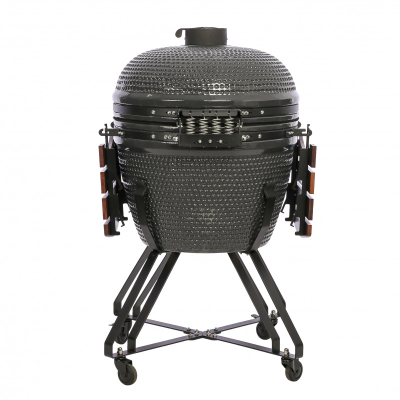 TunaBone Kamado Classic 26 Inch Grill Size XL Dark Grey