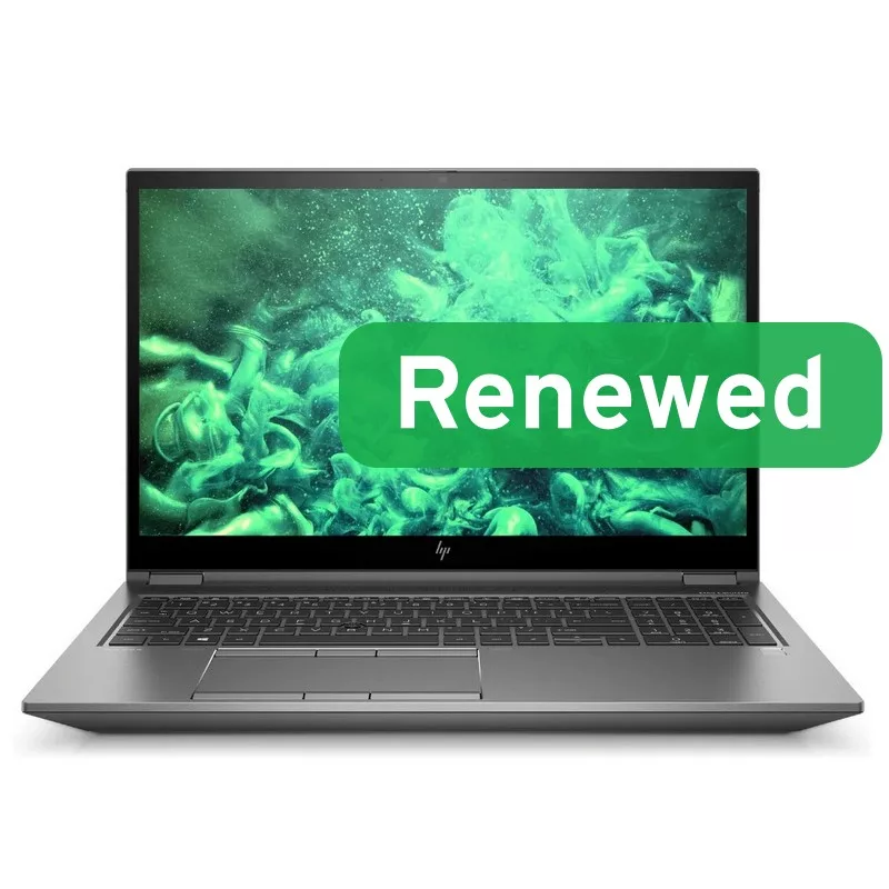 HP Renewed Grade A ZBook Fury 15 G8 Mobile Workstation - 15,6 inch Full HD IPS, Intel Core i7-11850H, 32GB DDR4 RAM, 512GB NVMe SSD, NVIDIA T1200 4GB, Windows 11 Pro, Klawiatura nordycka