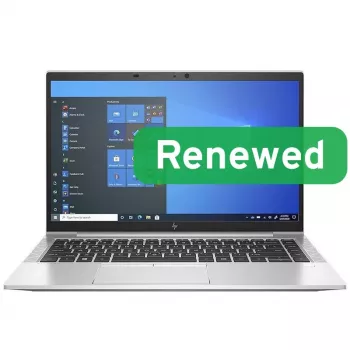 HP Renewed Grade A EliteBook 840 G8 14-calowy laptop - Intel Core i5-1135G7, 16 GB RAM, 256 GB SSD, Intel Iris Xe Graphics, Windows 11 Pro, klawiatura nordycka