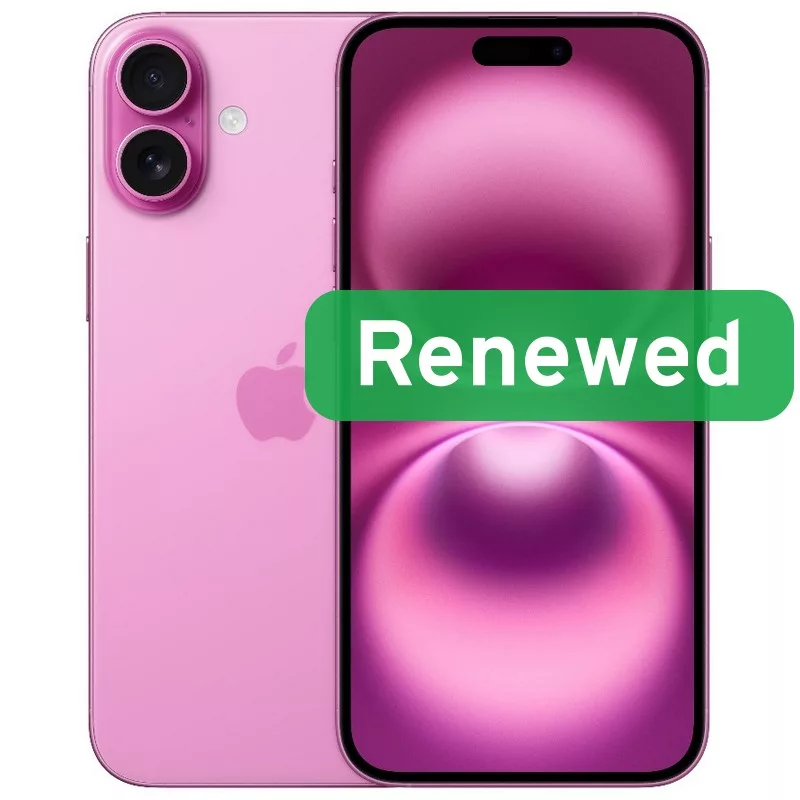 Apple Odnowiony Stopień B iPhone 16 Plus 128 GB Różowy 6,7 cala 5G