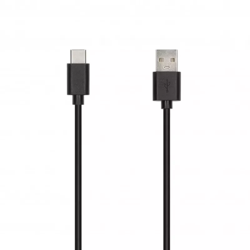 SEEK TOTI USB-A do Type-C, 1m, kabel danych PVC, 3A, Czarny
