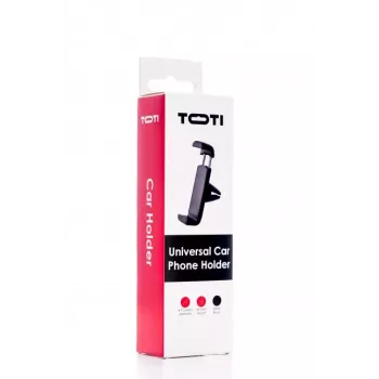SEEK TOTI Mini Uchwyt na Telefon do Nawiewu Samochodowego, Czarny