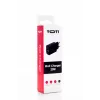 SEEK TOTI 20W Type-C + USB A Ładowarka ścienna szybkiego ładowania, czarna