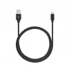 SEEK TOTI USB A do Micro USB, pleciony kabel 2m, 2A, czarny