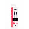 SEEK TOTI USB-A do USB-C 2m Pleciony Kabel 2A, Czarny/Space Grey