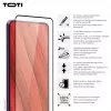 TOTI PREMIUM Premium Hartowane Szkło 3D Ochrona Ekranu Pełne Pokrycie do Samsung Galaxy S24/S25