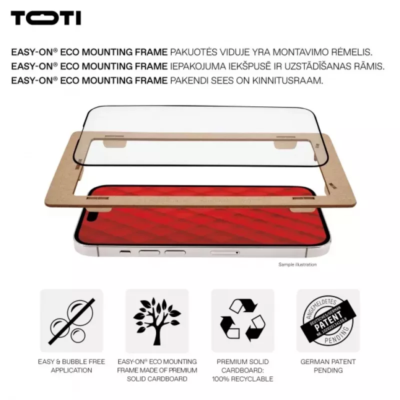 TOTI PREMIUM PREMIUM Szkło hartowane 3D Full Cover do Samsung Galaxy S24+/S25+