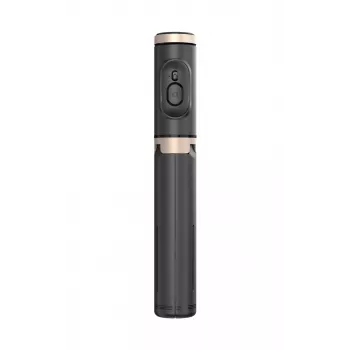 SEEK TOTI Selfie Stick z ukrytym statywem Q12, czarny