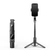 SEEK TOTI Selfie Stick z lekkim statywem uchwytowym L12-B, czarny
