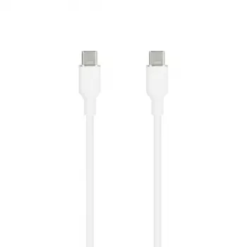 SEEK TOTI USB-C do USB-C Kabel Silikonowy 1m 3A Biały