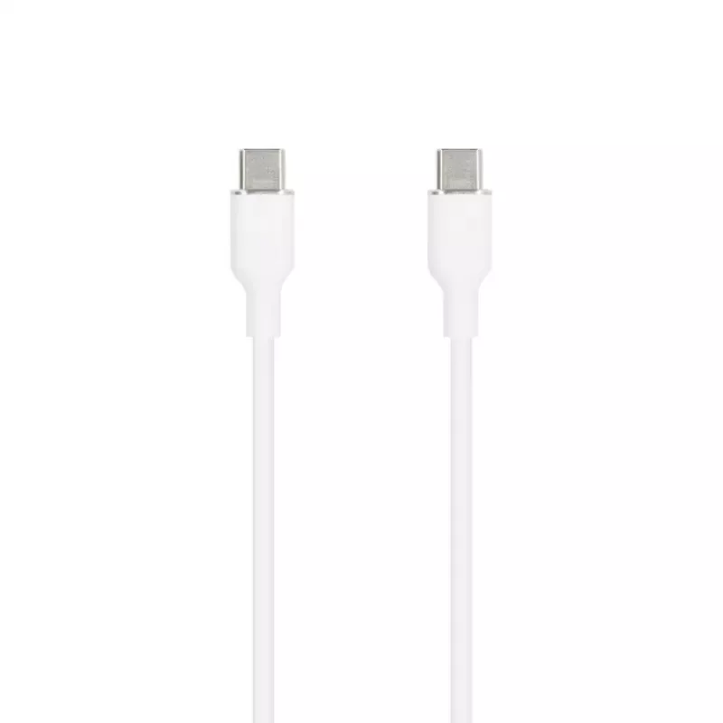 SEEK TOTI USB-C do USB-C Kabel Silikonowy 1m 3A Biały