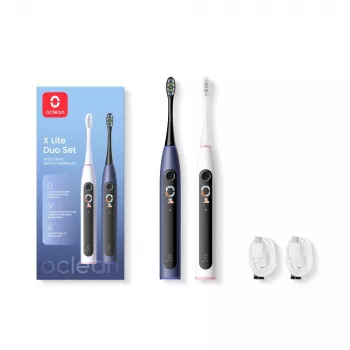 Oclean Electric Toothbrush X Lite Duo Set Dark Blue & Grey