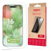 TOTI Tempered Glass 2D Screen Protector Full Cover do iPhone 16 Pro Transparentny