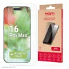 TOTI Tempered Glass 2D Screen Protector Full Cover for iPhone 16 Pro Max Transparent
