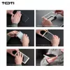 TOTI PREMIUM Premium Tempered Screen Protector Glass 3D Full Cover do Apple iPhone 16 Pro Max