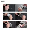 TOTI PREMIUM Premium Tempered Glass Screen Protector 3D Full Cover do Apple iPhone 17 Pro Max