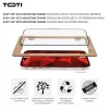 TOTI PREMIUM Premium Tempered Glass Screen Protector 3D Full Cover do Apple iPhone 17 Pro Max