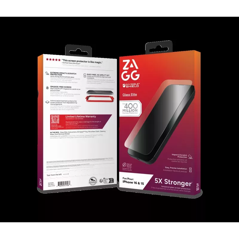 ZAGG Protection Bundle dla iPhone 16: Etui z MagSafe i Szkłem Ochronnym
