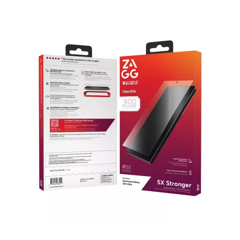 ZAGG Protection Bundle dla Samsung Galaxy S25 Ultra: Etui z MagSafe i Szkłem Ochronnym