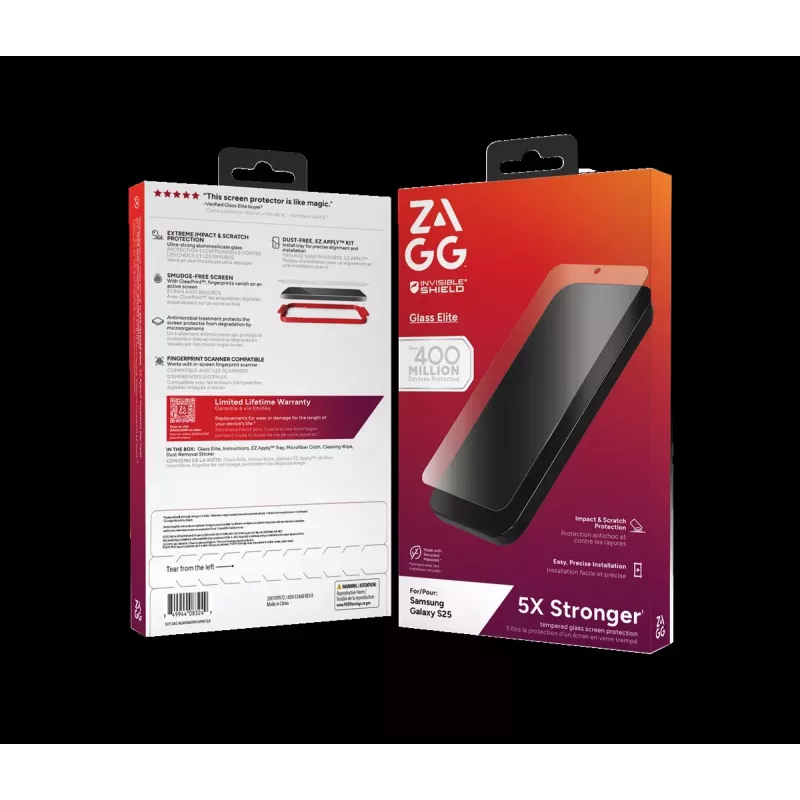 ZAGG Protection Bundle dla Samsung Galaxy S25: Etui z MagSafe i Szkłem Ochronnym