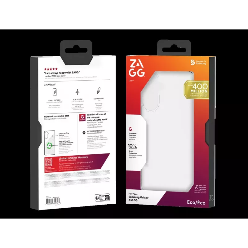 ZAGG Protection Bundle dla Samsung Galaxy A56: Etui i Szkło Ochronne